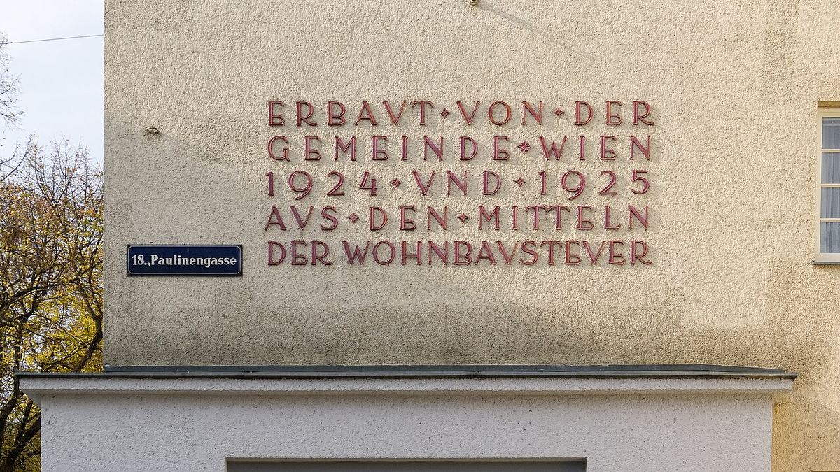 Wohnhaus in Wien — Symbolbild zum Thema Analyse