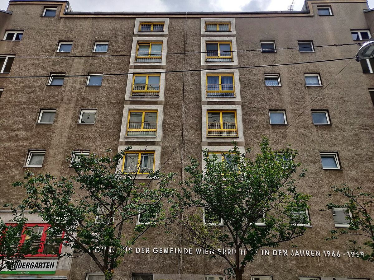Wohnhaus in Wien — Symbolbild zum Thema Analyse