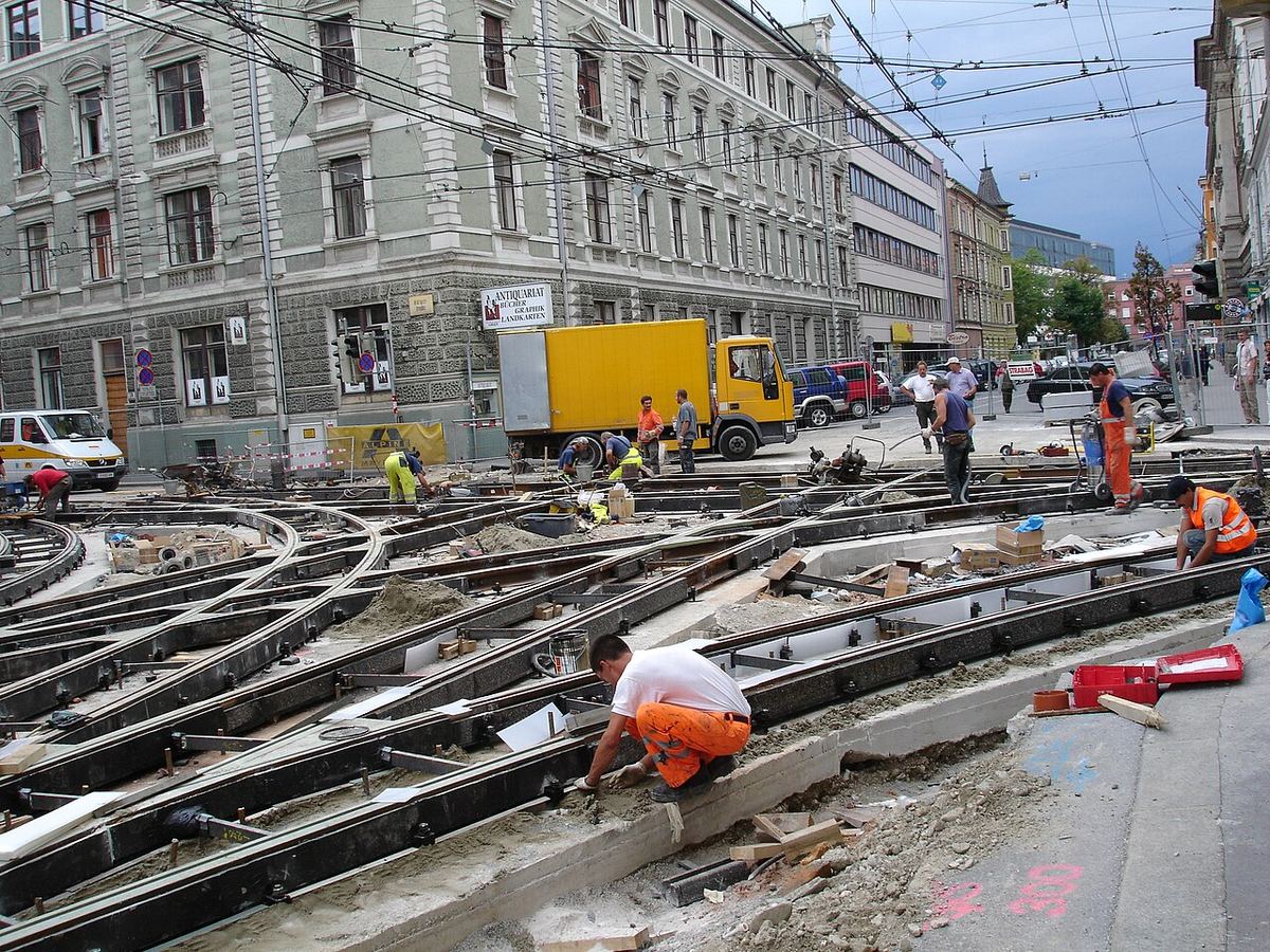 Baustelle Innsbruck Campus — Symbolbild zum Thema Analyse
